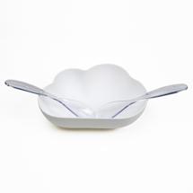 Миска QUALY Миска для салата cloud арт. QL10265-WH-CL