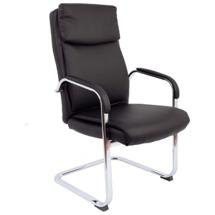 Офисное кресло AksHome Стул барный Lima, черный, экокожа арт. ZN-273851