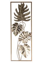 Панно Garda Decor 37SM-84380 Панно декоративное "Тропические листья" 31,1*89,5*5,1см арт. 37SM-84380
