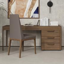 Стол письменный MOD INTERIORS Письменный стол RONDA арт. MDI.WD.RD.115, арт. CPM6356-V36F desk (wooden top)