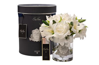 Подарок Garda Decor 96CN-00001 Диффузор Roses&LIlies white, спрей White Gardenia+Rose Petal 2*10ml в упак. арт. 96CN-00001