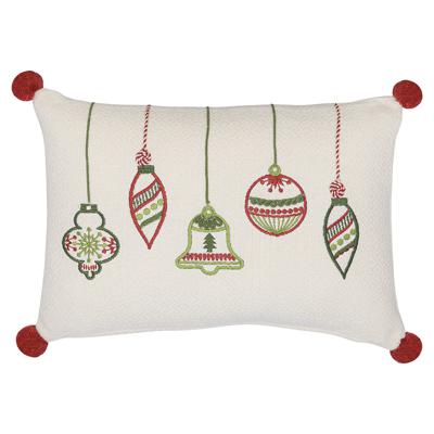 Подушка Tkano Подушка декоративная с вышивкой christmas decorations из коллекции new year essential, 30х45 см арт. TK23-CU0015