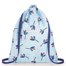 Рюкзак Reisenthel Рюкзак складной mini maxi sacpack leaves blue арт. AU4064