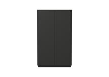 Шкаф Ellipsefurniture Шкаф Tammi 2-х створчатый высокий (черный) арт. TM010206190101