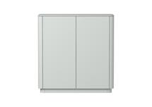 Шкаф Ellipsefurniture Шкаф Tammi 2 двери низкий (светло-серый) арт. TM010204180101