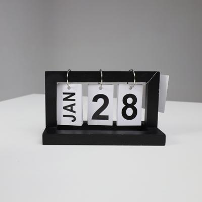 Статуэтка AksHome Статуэтка декоративная CALENDAR, черный, 20,5*12*9см арт. ZN-273991