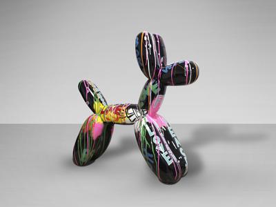 Статуэтка Schuller Фигурка декоративная Balloon Dog GRAFITI арт. 206722