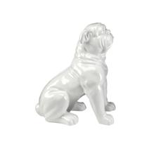 Статуэтка Schuller Фигурка большая White Bulldog белая арт. 161044