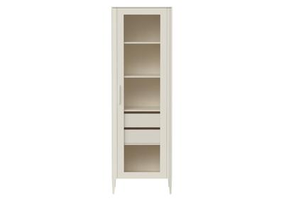 Стеллаж Ellipsefurniture Витрина Type стеклянная высота 200 см R (молочный) арт. TYR10305030101