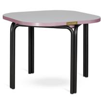 Стол LATITUDE Столик кофейный ror, 50х50 см, черный/серый/розовый арт. RORTBL_C_SQBKGRPK