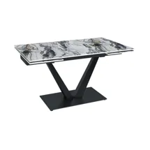Стол Top concept Стол раскладной Malibu (140+40+40), керамика глянцевая Cold Jade арт. 50925000001313