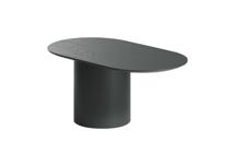 Столик Ellipsefurniture Столик Type овальный, основание D 29 см (темно-серый) арт. TY010103110101