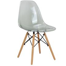 Стул Bradexhome Стул Eames прозрачный серый арт. FR 0045