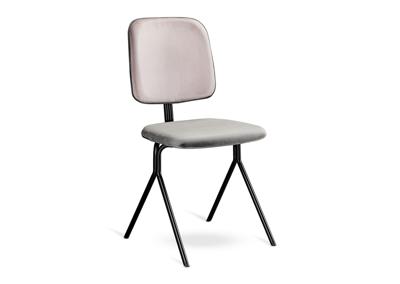 Стул Ellipsefurniture Стул Ror Y (серо-голубой, розовый, велюр Ror) арт. ZN-343312