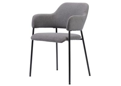 Стул Ellipsefurniture Стул Wendy (темно-серый, рогожка Wendy) арт. ZN-343316