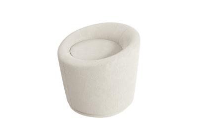 Стул Ellipsefurniture Пуф E5.3 (молочный, рогожка) арт. KP010207040401