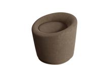 Стул Ellipsefurniture Пуф E5.3 (коричневый, рогожка) арт. KP010203040401