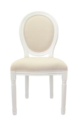 Стул MAK interior Обеденные стулья Volker beige+white арт. 5KS24501-W