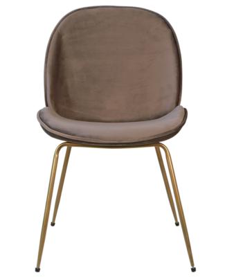 Стул MAK interior Обеденные стулья Scoop taupe арт. 5KS29652-26