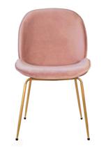 Стул MAK interior Обеденные стулья Scoop pink арт. 5KS29652-25