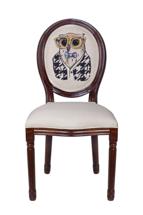 Стул MAK interior Интерьерные стулья Volker owl print арт. 5KS24501-BCO