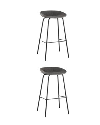 Стул Stool Group Стул барный Beetle Lite PU серый 2 шт арт. УТ000038317