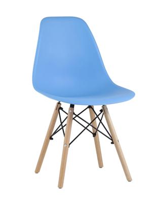 Стул Stool Group Стул Eames Style DSW голубой (разборный каркас) арт. УТ000037589