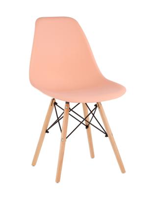 Стул Stool Group Стул Eames Style DSW персиковый (разборный каркас) арт. УТ000039375