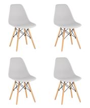 Стул Stool Group Стул Eames Style DSW светло-серый x4 арт. УТ000035181