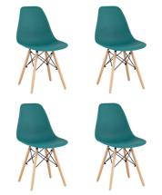 Стул Stool Group Стул Eames Style DSW темно-бирюзовый x4 арт. УТ000035182