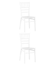 Стул Stool Group Стул Chiavari (Кьявари) пластик белый 2 шт. арт. УТ000037173