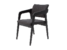 Стул ZiP-mebel Стул-кресло Шадди чёрный/синий арт. Z112550B03