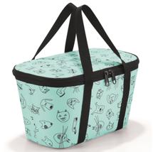 Сумка Reisenthel Термосумка детская coolerbag xs cats and dogs mint арт. UF4062