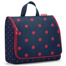 Сумка Reisenthel Сумка-органайзер toiletbag xl mixed dots red арт. WO3075