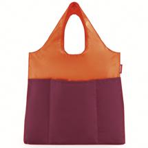 Сумка Reisenthel Сумка складная mini maxi shopper plus bicolor оранжевая-розовая арт. AV0001OR