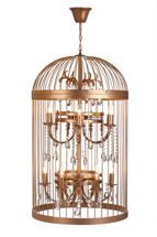 Светильник MAK interior Дизайнерские светильники Birdcage D60 gold арт. BC08-12G