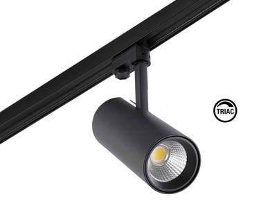 Трековая система Faro Трековый светильник Fuga LARGE черный LED MEAT 29,5W 4000K 24є TRIAC арт. 130340