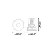 Трековая система Faro Трековый светильник Cylinder LED белый 41,5W 3100K 56є TR арт. 160626