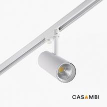 Трековая система Faro Трековый светильник Fuga MEDIUM белый LED HE 28W 4000K 24є CASAMBI арт. 126125