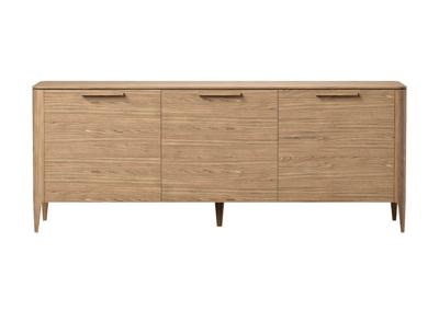 Тумба Ellipsefurniture Тумба Type oak 3 двери ширина 180 см (натуральный дуб) арт. TY010201210101