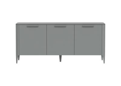 Тумба Ellipsefurniture Тумба Type 3 двери ширина 160 см (серый) арт. TY010303210101