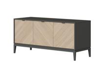 Тумба Ellipsefurniture Тумба Fjord 3 двери глубина 55 см (темно-серый) арт. FJ010102260101