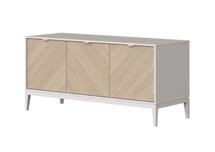 Тумба Ellipsefurniture Тумба Fjord 3 двери глубина 55 см (белый) арт. FJ010101260101