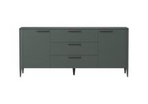 Тумба Ellipsefurniture Тумба Type oak 2 двери 3 ящика (темно-серый) арт. TY010207190101