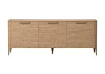 Тумба Ellipsefurniture Тумба Type oak 3 двери ширина 180 см (натуральный дуб) арт. TY010201210101