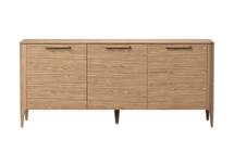 Тумба Ellipsefurniture Тумба Type oak 3 двери ширина 160 см (натуральный дуб) арт. TY010201200101