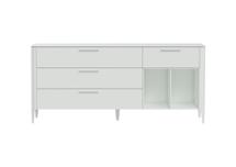 Тумба Ellipsefurniture Тумба Type 4 ящика 2 полки ширина 180 см (белый) арт. TY010301240101