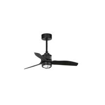 Вентилятор  Faro Матовый черный вентилятор Just Fan XS LED DC 81см SMART арт. 120710