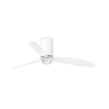 Вентилятор  Faro Потолочный вентилятор Mini Tube Fan белый/прозрачный 128 см арт. 104281