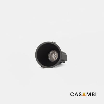 Встраиваемый светильник Faro Tulipa Черный встраиваемый даунлайт ASIM 7W 15° 2700K CRI90 Casambi арт. 134469